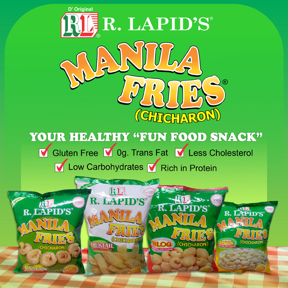 R.Lapid´s launched its latest product MANILA FRIES